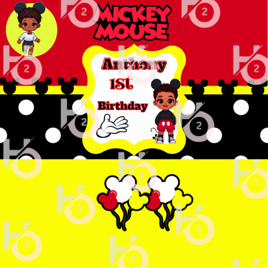 Mickey 2 themed Party Favors