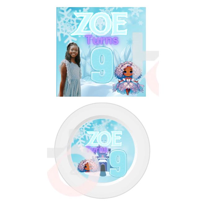 Party Plates and Napkins-50 piece