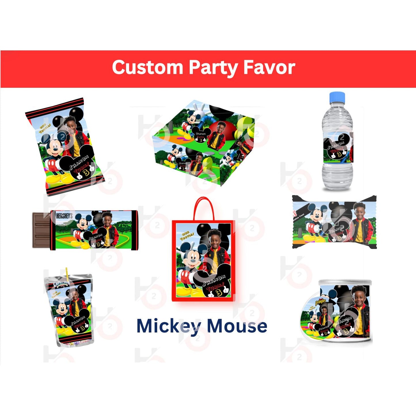 Mickey 1 themed Party Favors