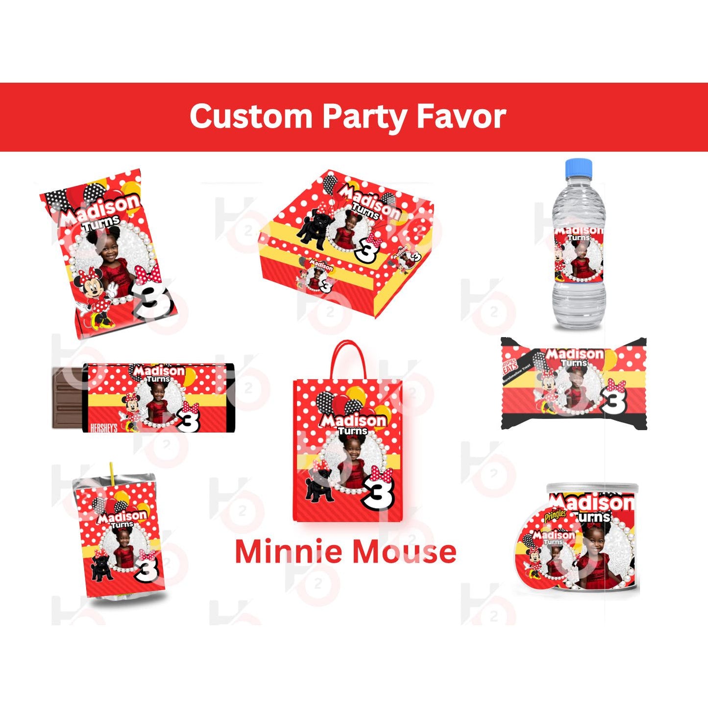 Minnie Mouse themed Party Favors