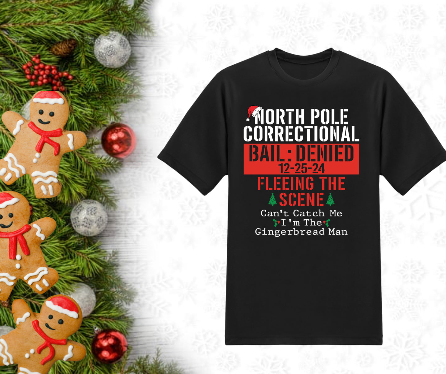 Christmas Correctional T-shirts