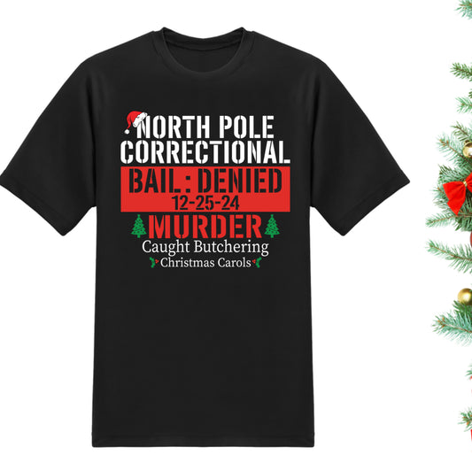 Christmas Murder T-shirts