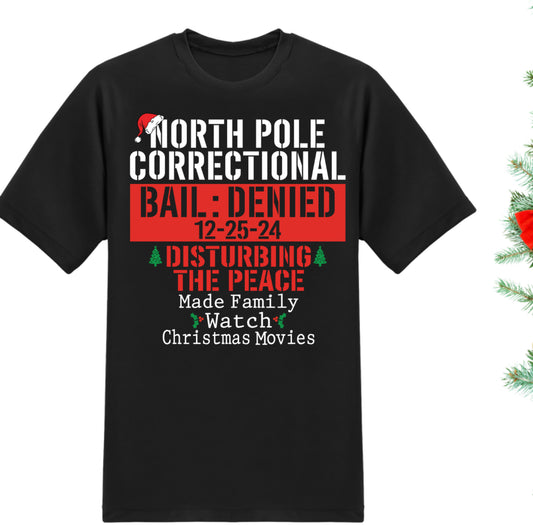 Christmas Disturbing the Peace T-shirts